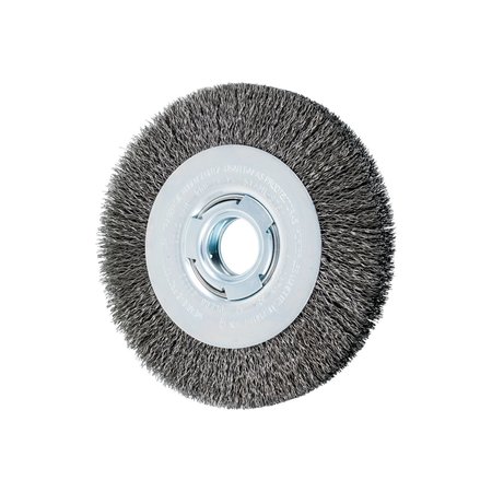 Pferd 7" Crimped Wire Wheel - Medium Face - .014 CS Wire, 2" A.H. 81122